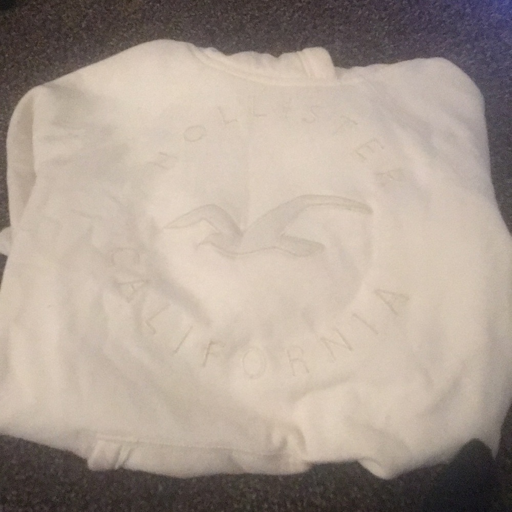 Cream Hollister Hoodie